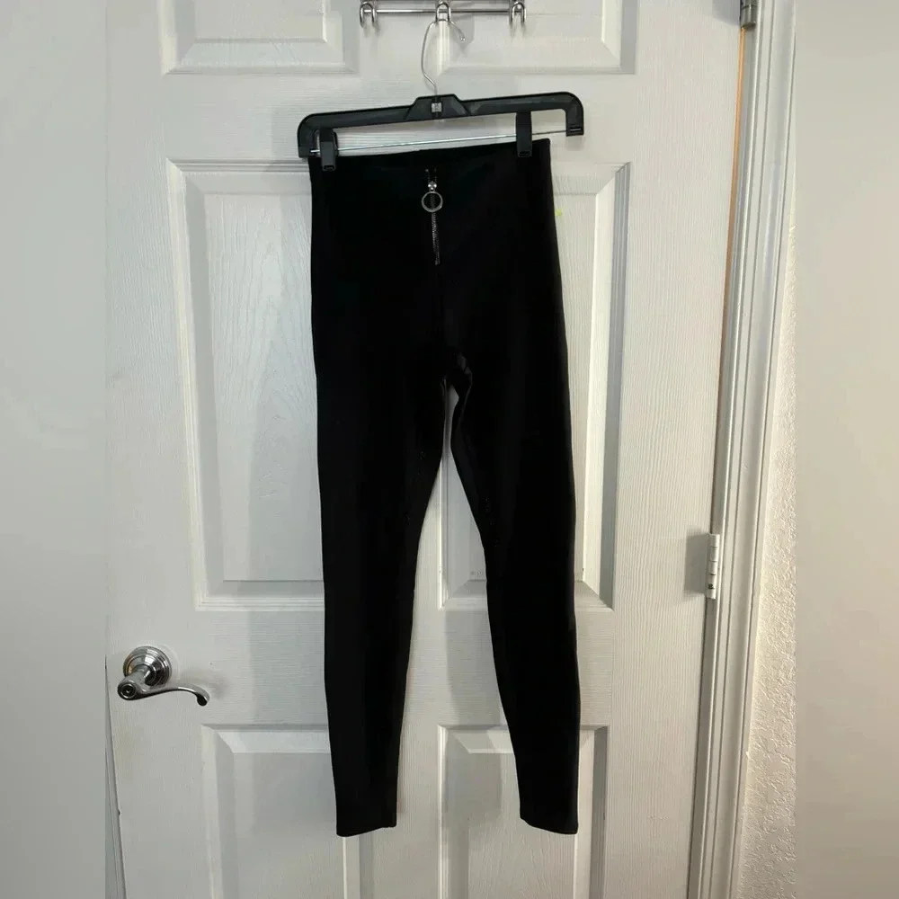 Alo yoga zip up leggings sz small